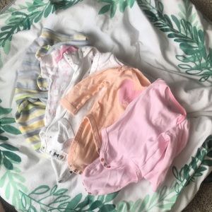 Newborn baby girl clothes bundle pack